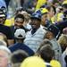 Members of the Fab Five chat with fans while in the stands before the start of the national championship game against Louisville at the Georgia Dome in Atlanta on Monday, April 8, 2013. Melanie Maxwell I AnnArbor.com